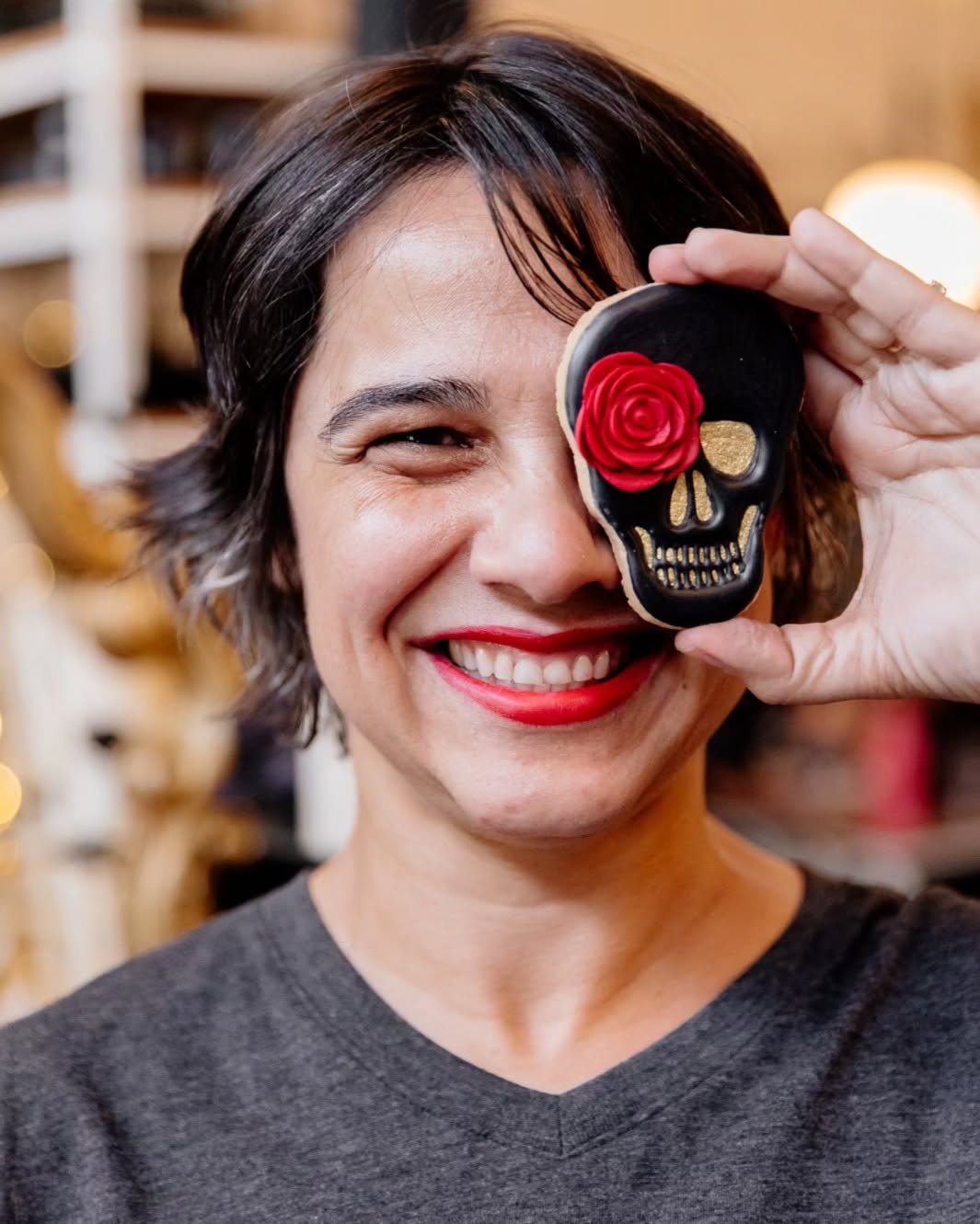 A figura feminina na confeitaria