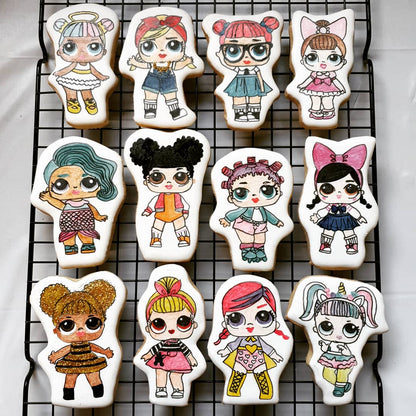 Biscoitos personagens
