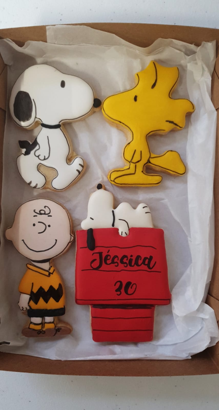 Biscoitos personagens