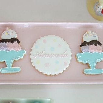 Biscoitos decorados