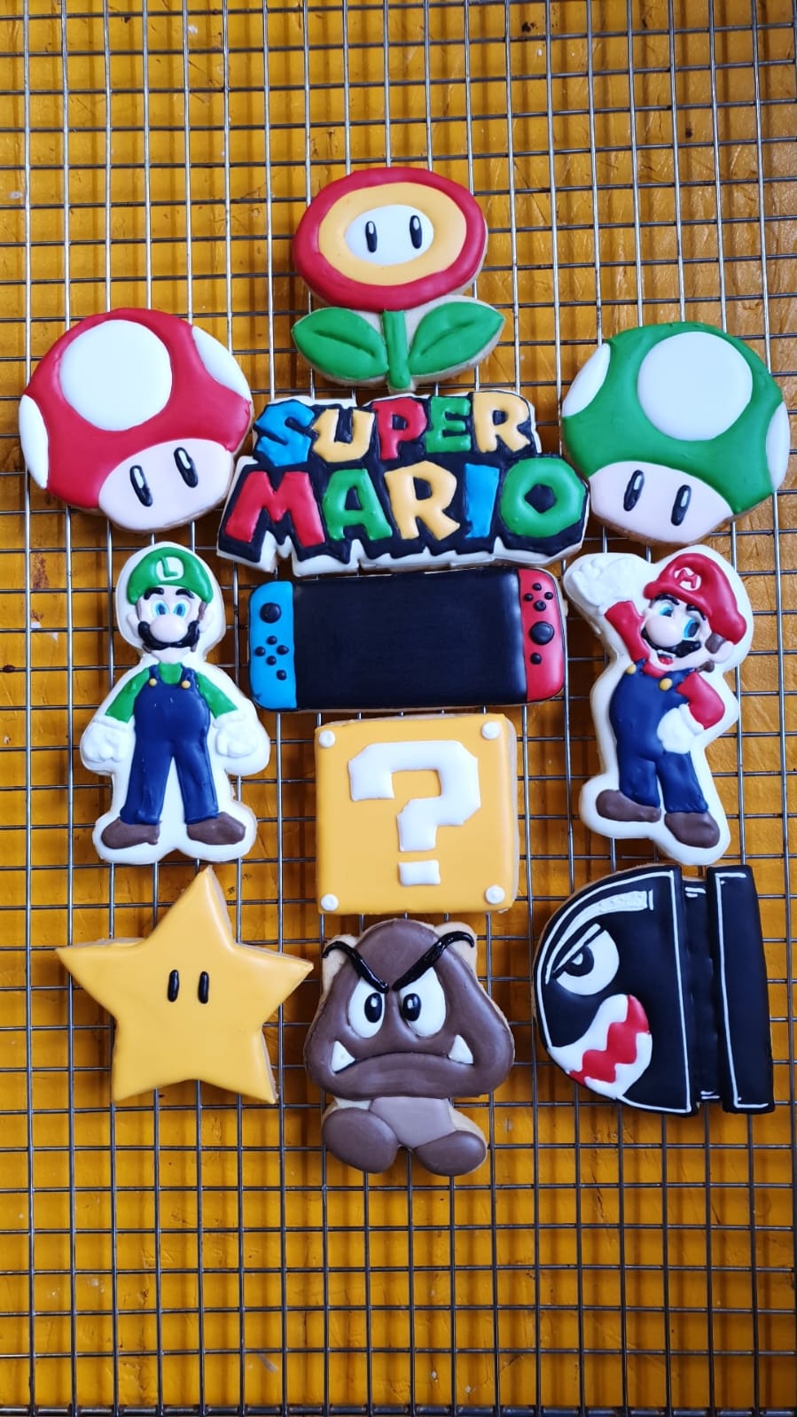 Biscoitos personagens