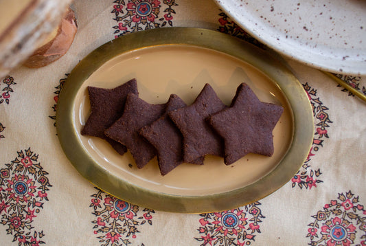 Biscoito fino de chocolate